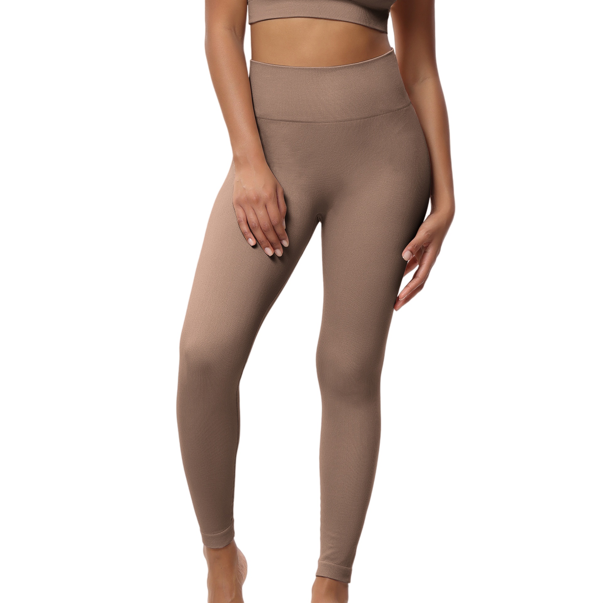 Womens Seamless High Waist Leggings Running Outdoors Workout Activewear Pants